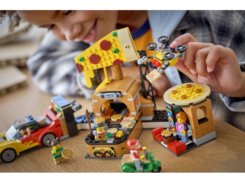 LEGO City - Rozvoz pizzy a vozidla