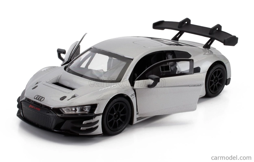 Johnny lightning Audi R8 Lms Gt3 V10 2010 1:24 Silver