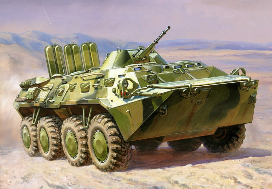 Zvezda Snap Kit - BTR-80 (1:100)