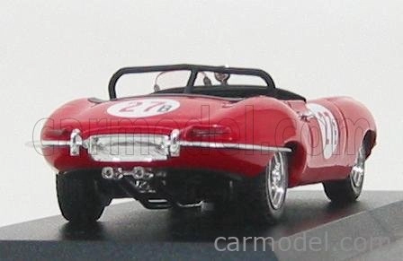 Najlepší model Jaguar E Type Spider N 27 Riverside 1961 Krause 1:43 Red