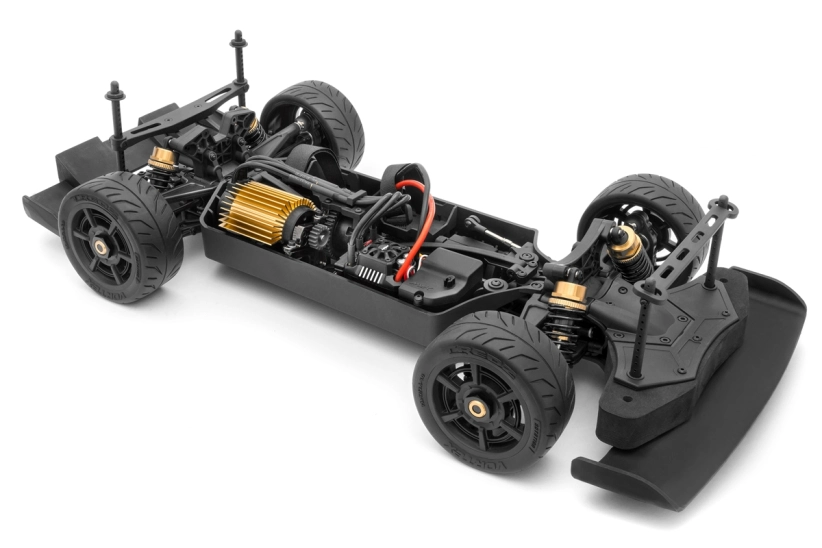 QuantumR Muscle Car FLUX 1/8 4WD – sivý