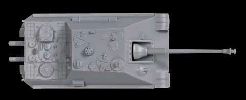 Zvezda Sd.Kfz.173 německý těžký stíhač tanků Jagdpanther (1:100)