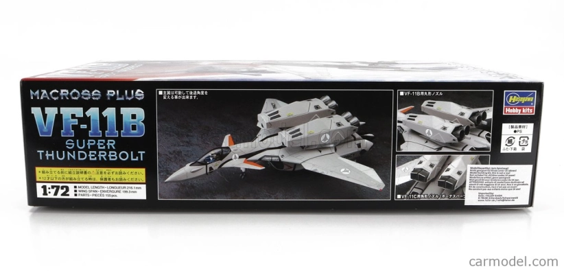 Hasegawa Tv series Vf-11b Super Thunderbolt 1:72