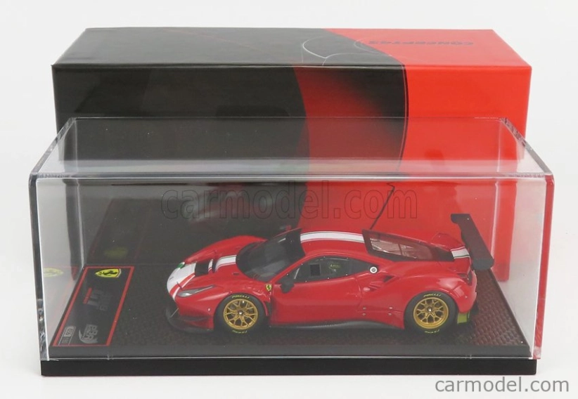 Bbr-models Ferrari 488 Gt Modificata 2020 1:43 Rosso Corsa 322 - červená