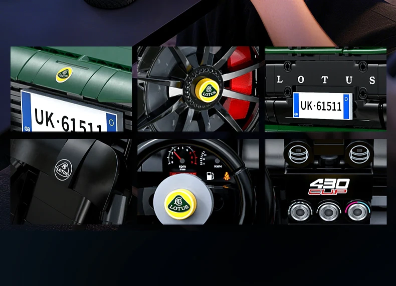Stavebnice Lotus Exige Cup 430