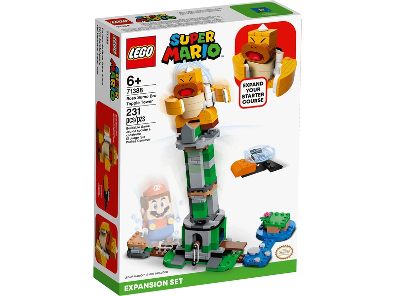 LEGO Super Mario - Boss Sumo Bro a padajúca veža - rozširujúca sada
