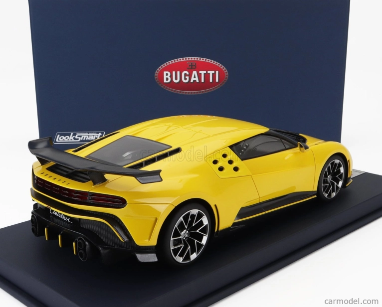 Looksmart Bugatti Centodieci Výrobná verzia 2023 1:18 žltá
