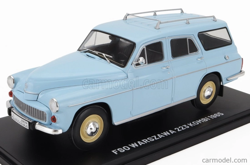 Edicola Warszawa 223 Fso Kombi Sw Station Wagon 1965 1:24 Světle Modrá