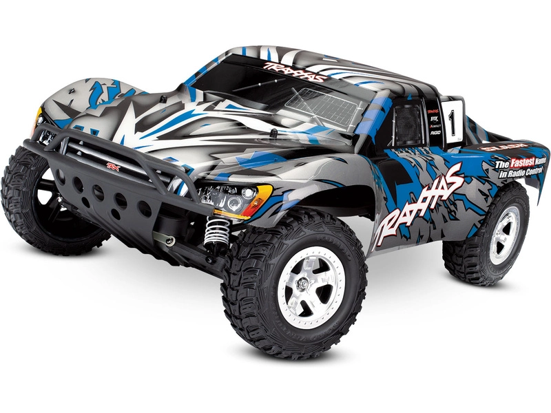 RC auto Traxxas Slash 1:10, modrá