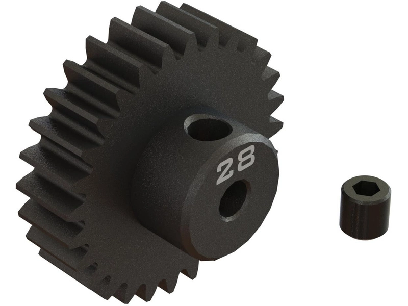Arrma pastorok 28T 32DP 3,175 mm CNC oceľ