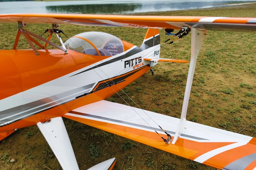 73" Pitts S2B Oranžový (1,85m)