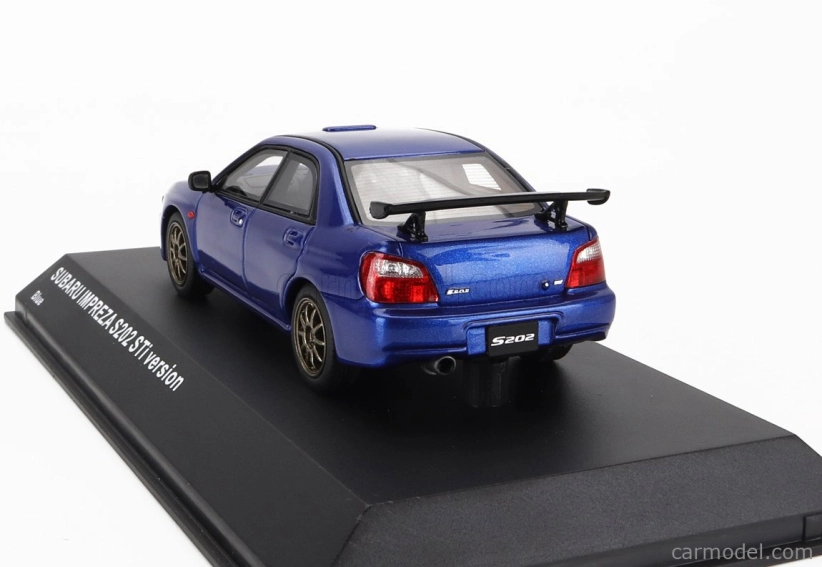 Kyosho Subaru Impreza (s202) 2002 1:43 Modrá