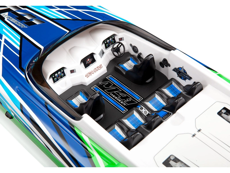 RC loď Traxxas DCB M41 RTR, červená
