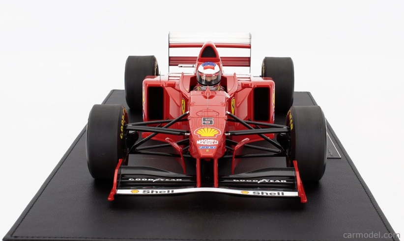 Gp-replicas Ferrari F1  F310b Scuderia Ferrari Marlboro Team N 5 Winner Canada Gp (with Pilot Figure) 1997 Michael Schumacher - Con Vetrina - With Showcase 1:12 Červená Bílá