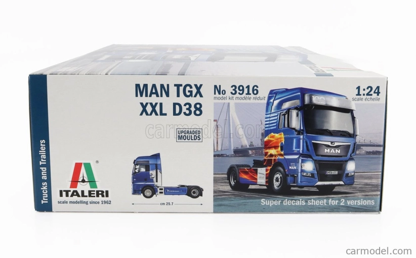 Italeri MAN Tgx 18.560 Tractor Truck 2-assi 2021 1:24 /