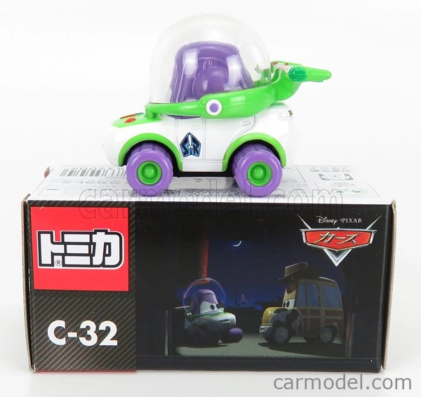 Tomica Walt Disney Pixar Autá - Buzzy Lightyear 1:64 Biely lilac