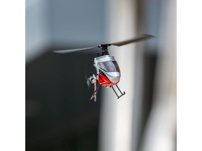 RC vrtuľník Blade mSR SAFE, mód 1, strieborná