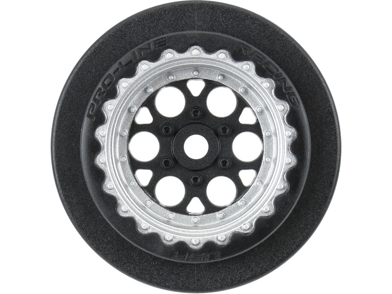 Pro-Line disk Showtime+ Black/Silver (2): Losi Mini No-Prep Drag