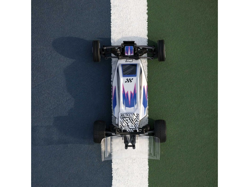RC auto Losi Micro-B 1:24 RTR, biele