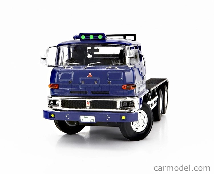 Dd-models Mitsubishi Fuso Fv Truck Car Transporter - autá nie sú súčasťou balenia 1:64 modrá