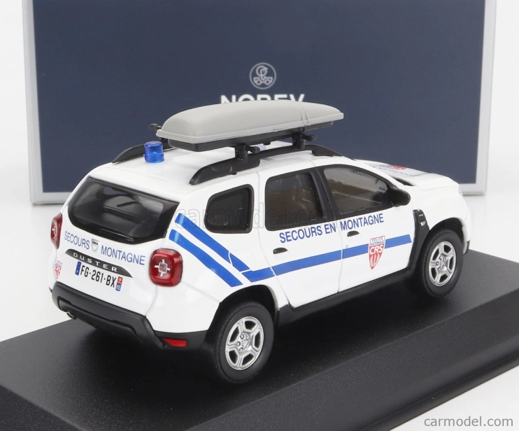 Norev Dacia Duster Police 2020 1:43 Biela modrá
