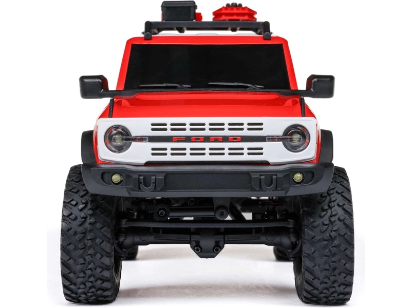 RC auto Axial SCX24 Ford Bronco 2021 1:24 4WD RTR, červená