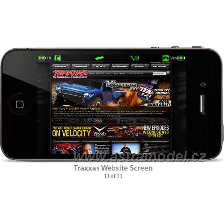 RC auto Traxxas Nitro Jato