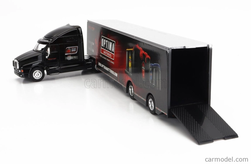 Greenlight Kenworth T2000 Truck Optima Batérie 2012 1:64 Black