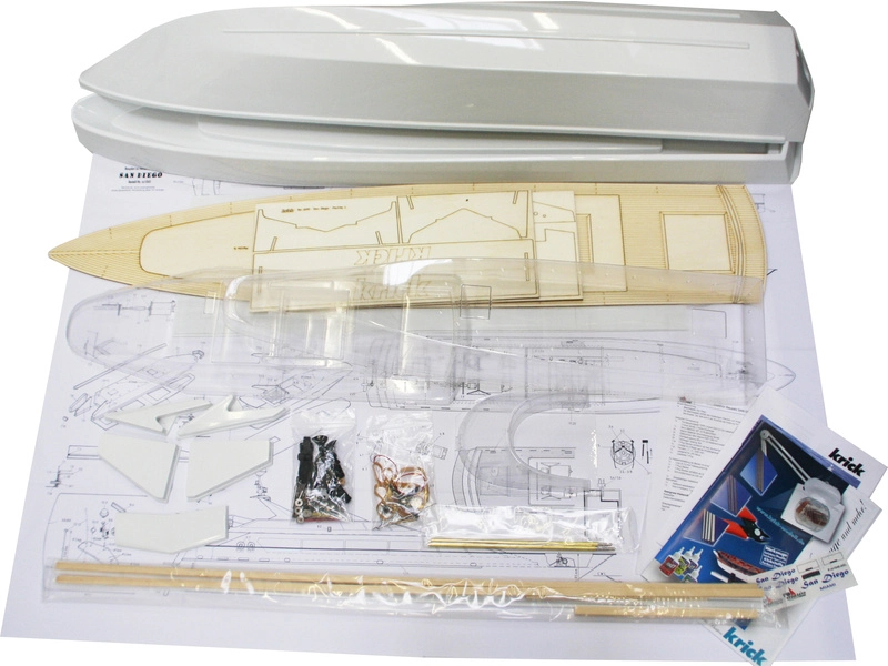 ROMARIN San Diego Mega jachta kit