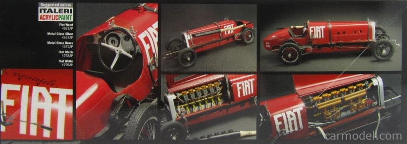 Italeri Fiat Mefistofele 1924 Record 12 Luglio 234.98km/h Sir.ernest Eldridge 1:12 /