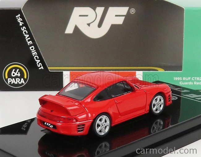 Paragon-models Porsche 911 Ruf Ctr Coupe Lhd 1987 1:64 Červená