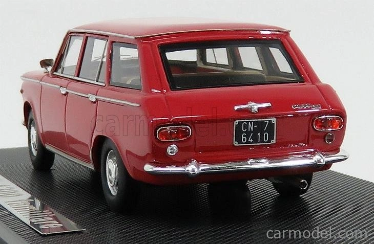 Silas Fiat 1300 Familiare 1961 1:43 Rosso Scuro - Tmavě Červená