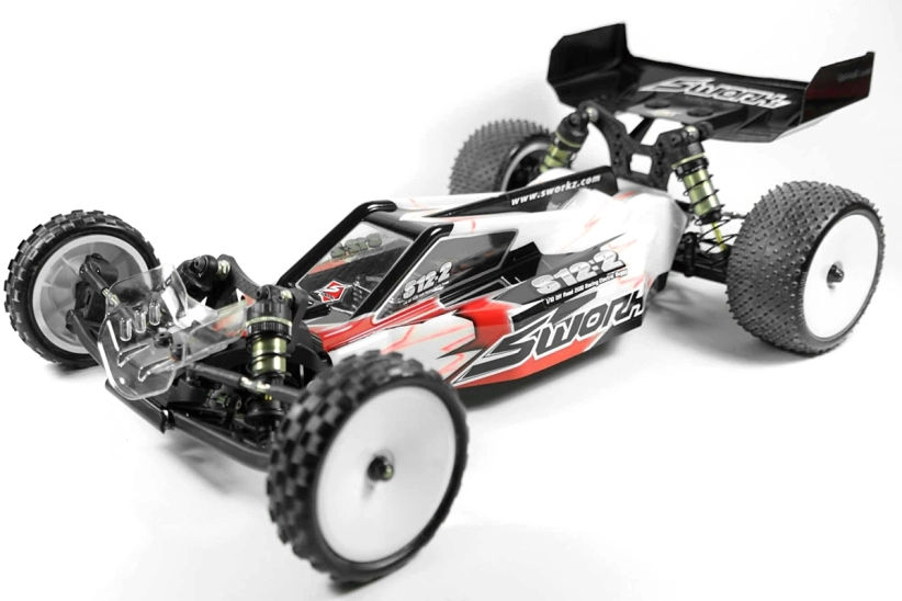 SWORKz S12-2C EVO “Carpet Edition” 1/10 2WD Off-Road Racing Buggy PRO stavebnice