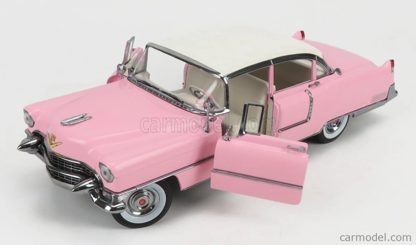 Greenlight Cadillac Fleetwood Series 60 1955 1:18, růžová
