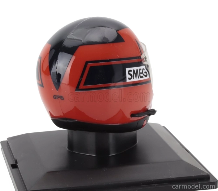 Edicola Helma F1 Casco Helma Gilles Villeneuve 312t4 Team Ferrari Sezóna 1979 1:5 červená čierna
