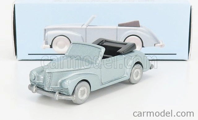 Officina-942 Fiat 1100b Cabriolet 1948 1:76 Light Blue Met