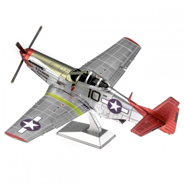 Ocelová stavebnice P-51D Mustang