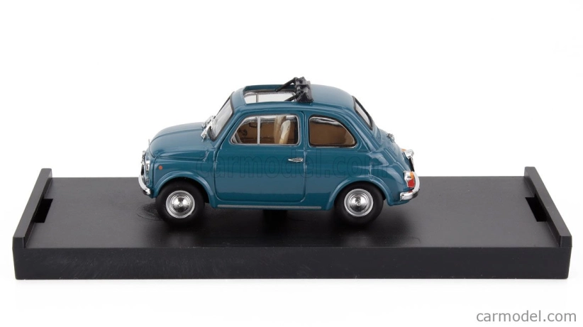 Brumm Fiat 500f Tetto Aperto - Open 1965 1:43 Modré Médium