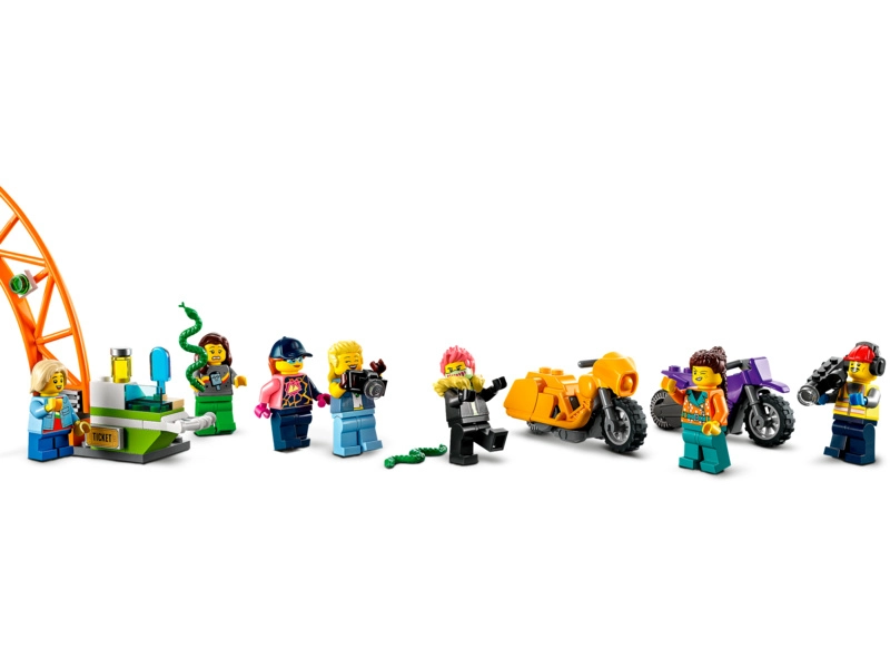 LEGO City - Dvojitá kaskadérska slučka