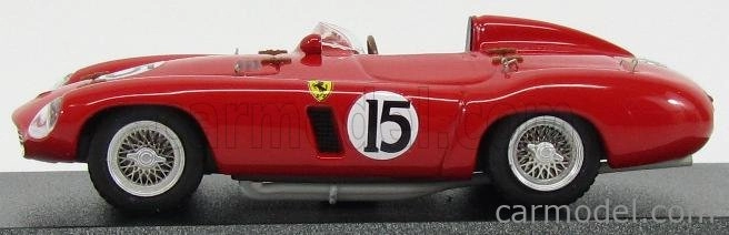 Umelecký model Ferrari 750 Monza N 15 Winner Tourist Trophy 1954 Podvozok #0440 Hawthorn - Trintignant 1:43 Červená