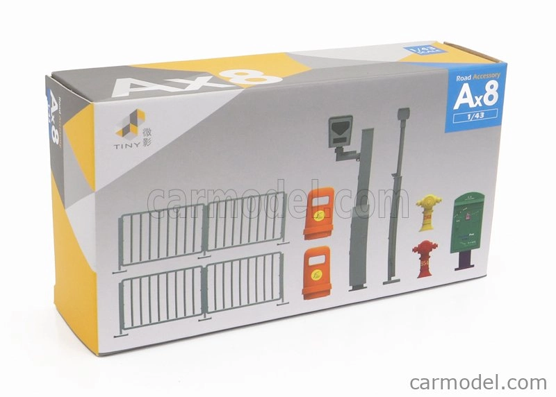 Tiny toys Accessories Set Transenne Street - Barricades - Semaforo - Traffic-lights 1:43 /