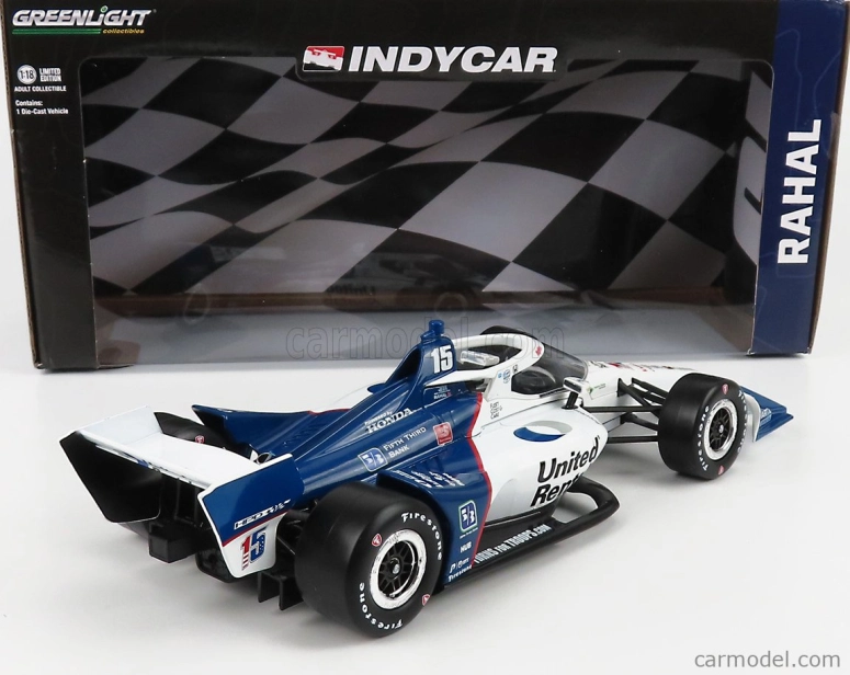 Greenlight Honda Team Letterman Lanigan Racing N 15 1:18, bílomodrá