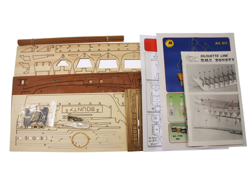 Mantua Model HMS Bounty Le Piccole 1:100 kit