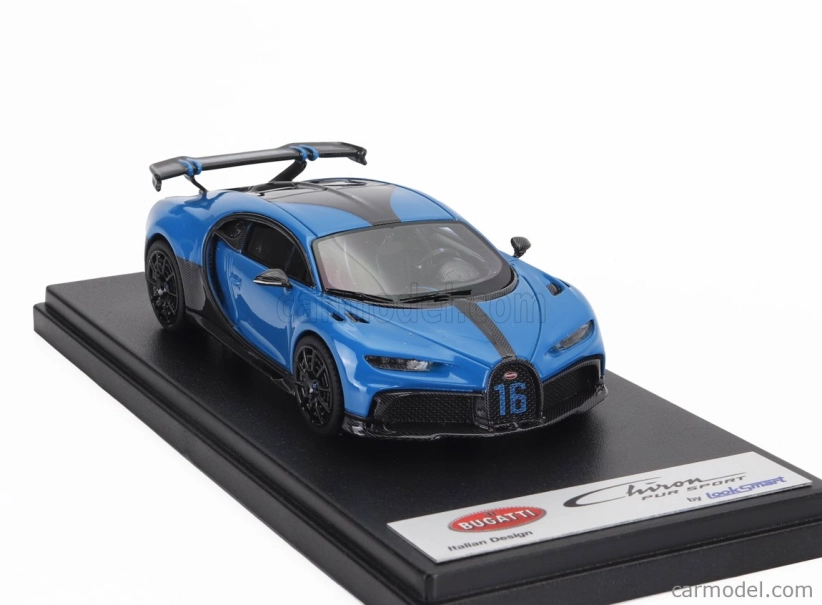 Looksmart Bugatti Chiron Pur Sport N 16 2020 1:43 Agilní Modrá Černá