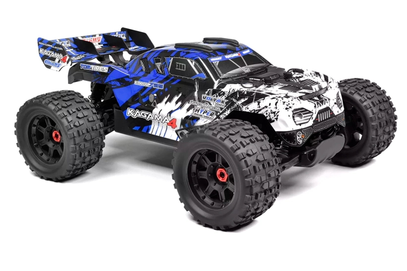 RC auto KAGAMA-4 Monster Truck 4WD 3-4S RTR, modrá