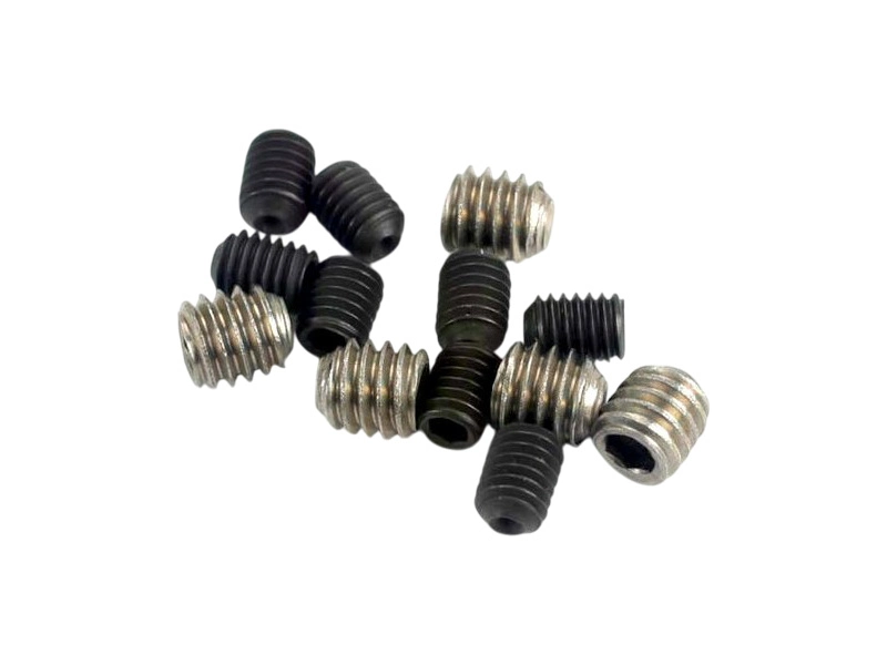 Traxxas červíky imbus oceľ M3x4mm (4), antikoro M4x4mm (4)