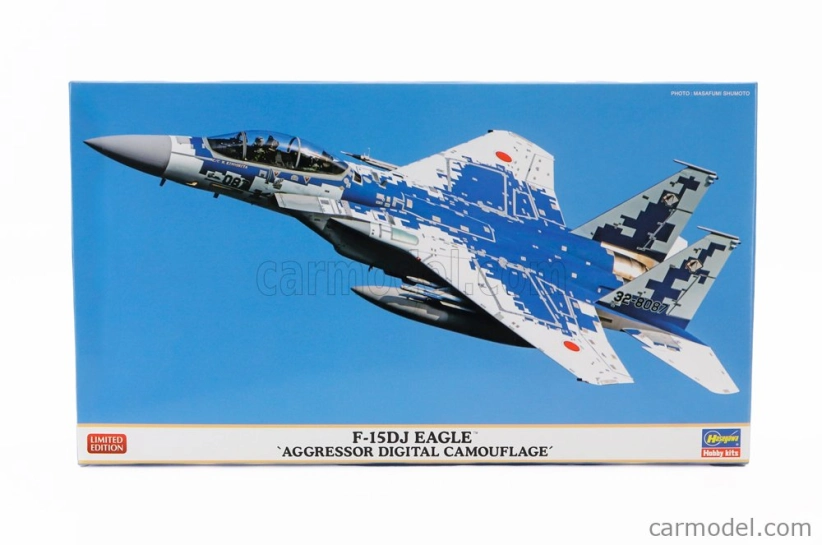 Hasegawa Mitsubishi F-15dj Vojenské lietadlo 1982 1:72 /