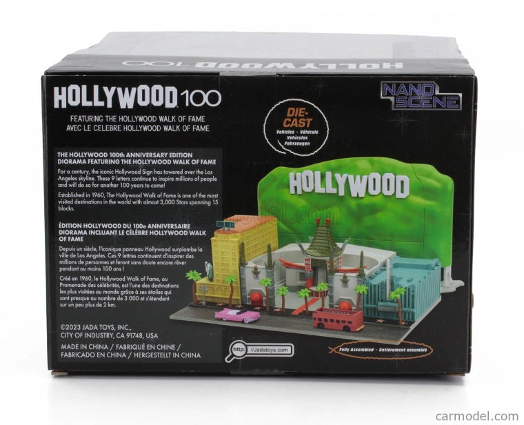 Jada Accessories Diorama - Hollywood 100 Walk Of Fame - Nano Scene 1:87 Various