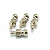 Kolesové čapy 6,0xM3x17mm, 6 ks