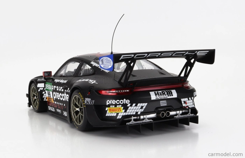 Ixo-models Porsche 911 991-2 Gt3 R Precote Herbert Motorsport Team N 99 1:18, černá